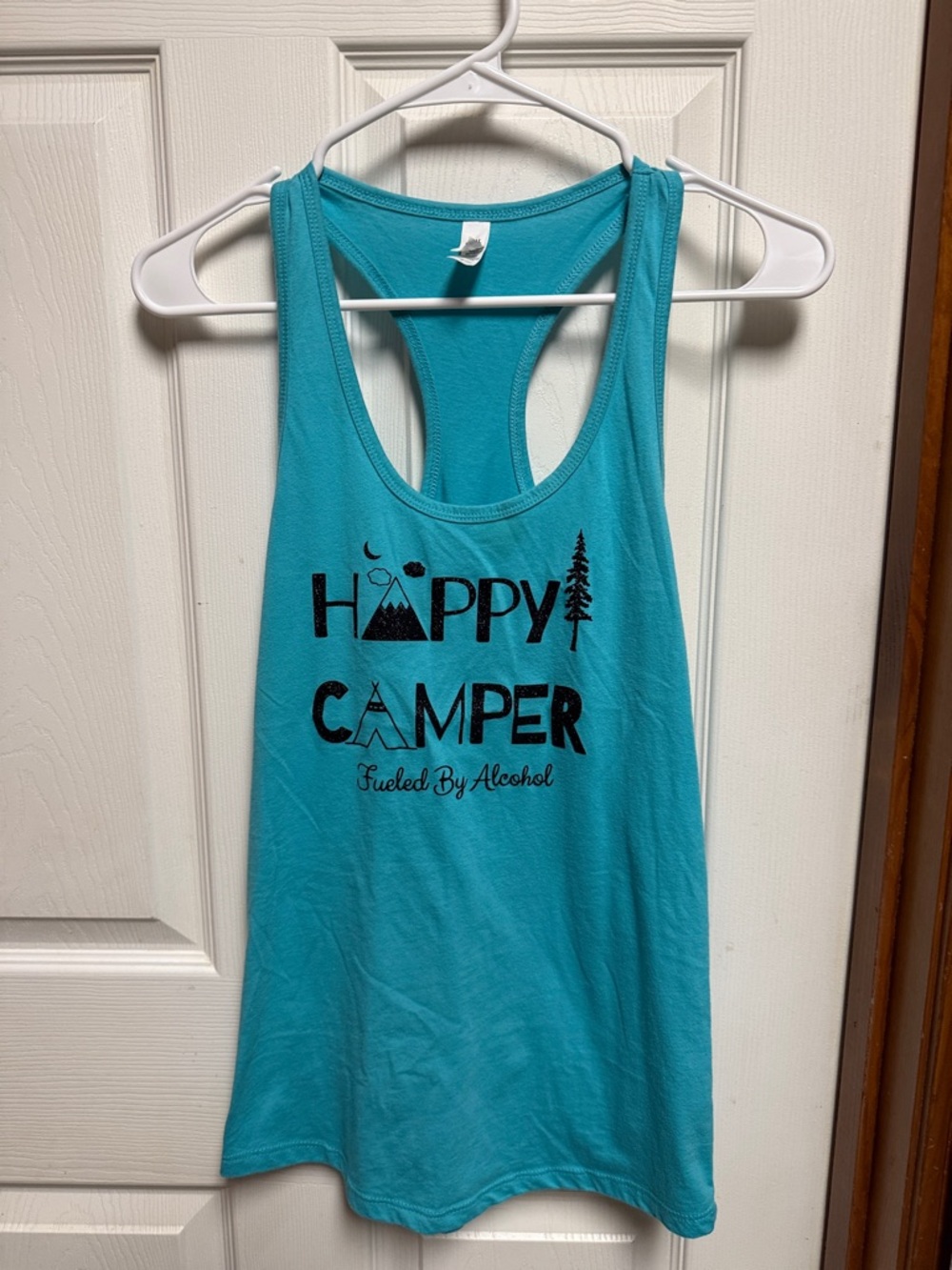 Happy Camper Women’s Tank Top - Teal